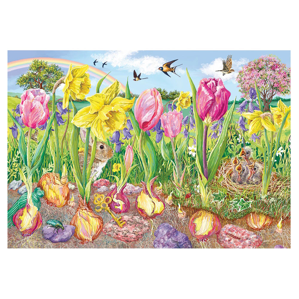 Gibsons 4 x 500 Piece Jigsaw Puzzles - Roots & Shoots