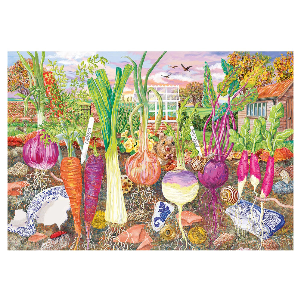 Gibsons 4 x 500 Piece Jigsaw Puzzles - Roots & Shoots