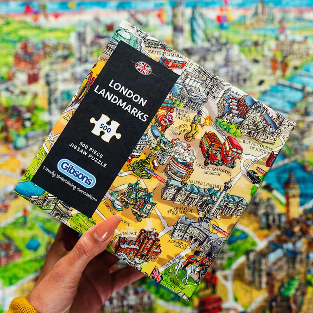 Gibsons 500 Piece Jigsaw Puzzle - London Landmarks