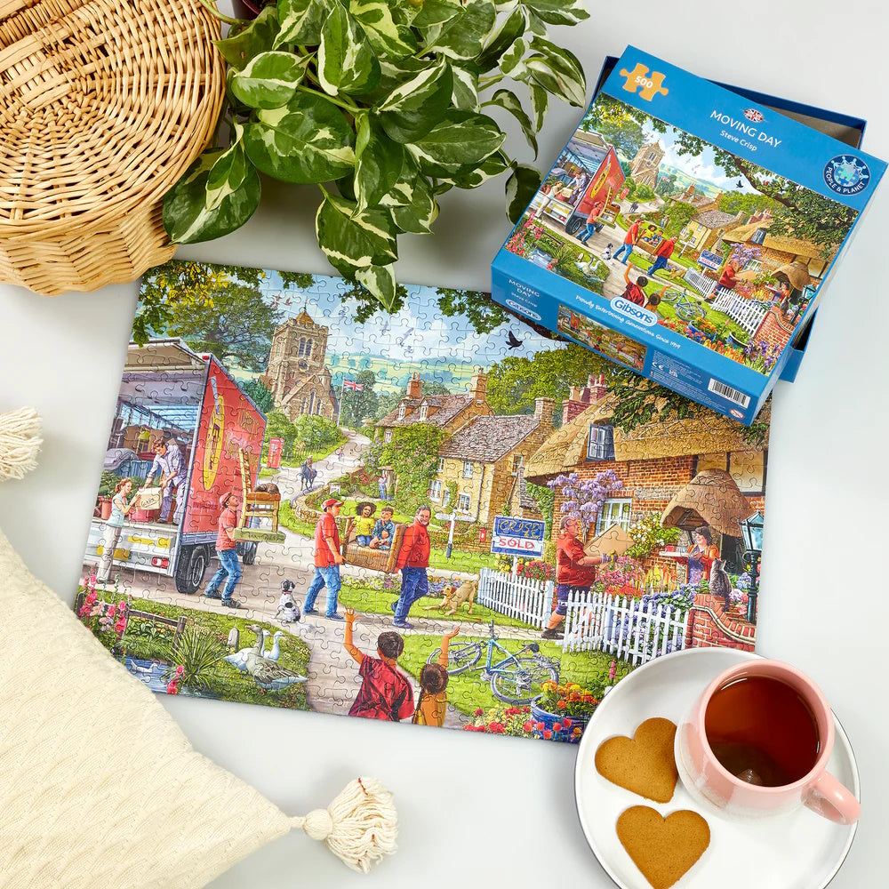 Gibsons 500 Piece Jigsaw Puzzle - Moving Day