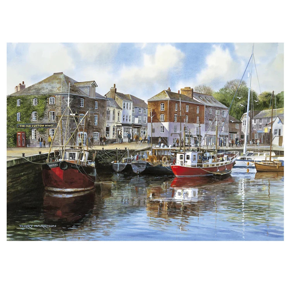 Gibsons 1000 Piece Jigsaw Puzzle - Padstow Harbour