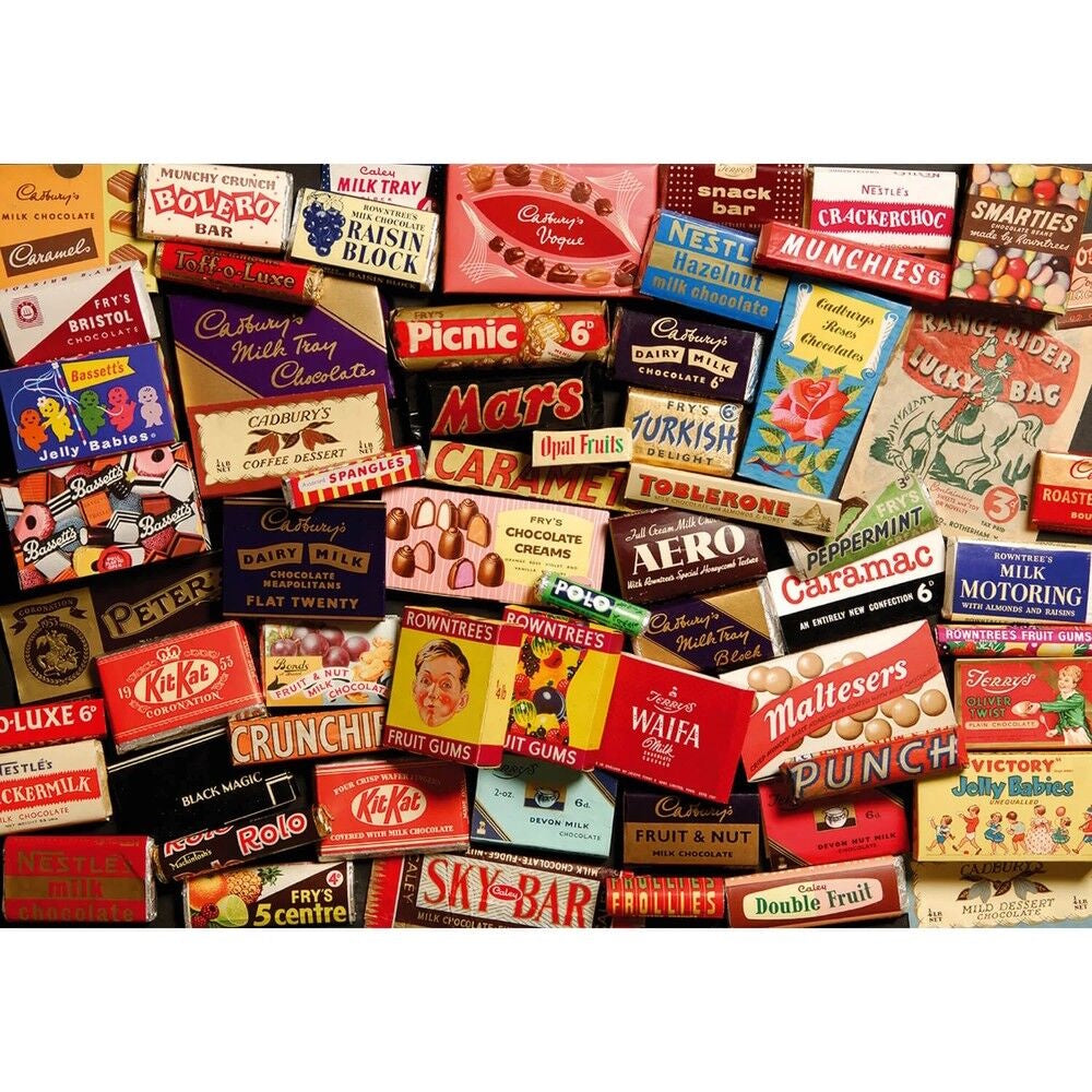 Gibsons 500 Piece Jigsaw Puzzle - Sweet Memories of the 1950s