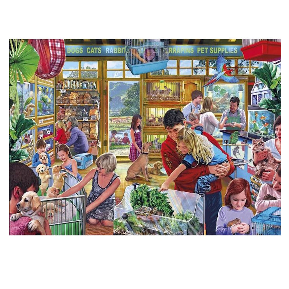 Gibsons 500XL Piece Jigsaw Puzzle - Furry Friends