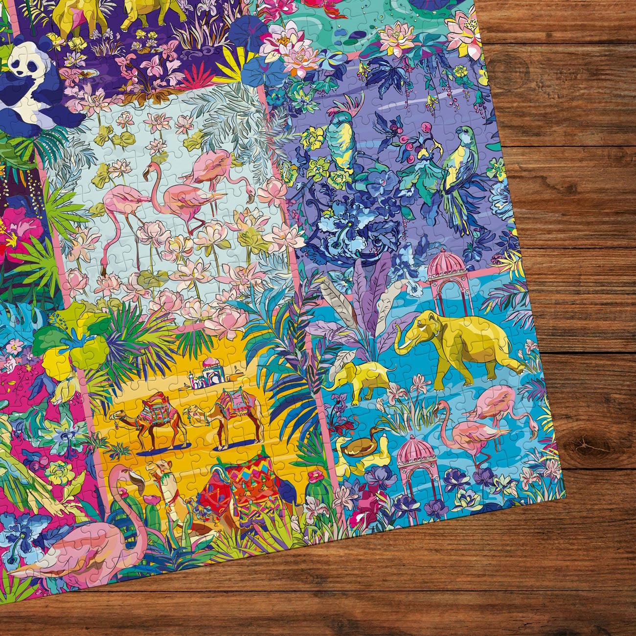Gibsons House of Turnowsky 1000 Piece Puzzle - Nature's Carnival