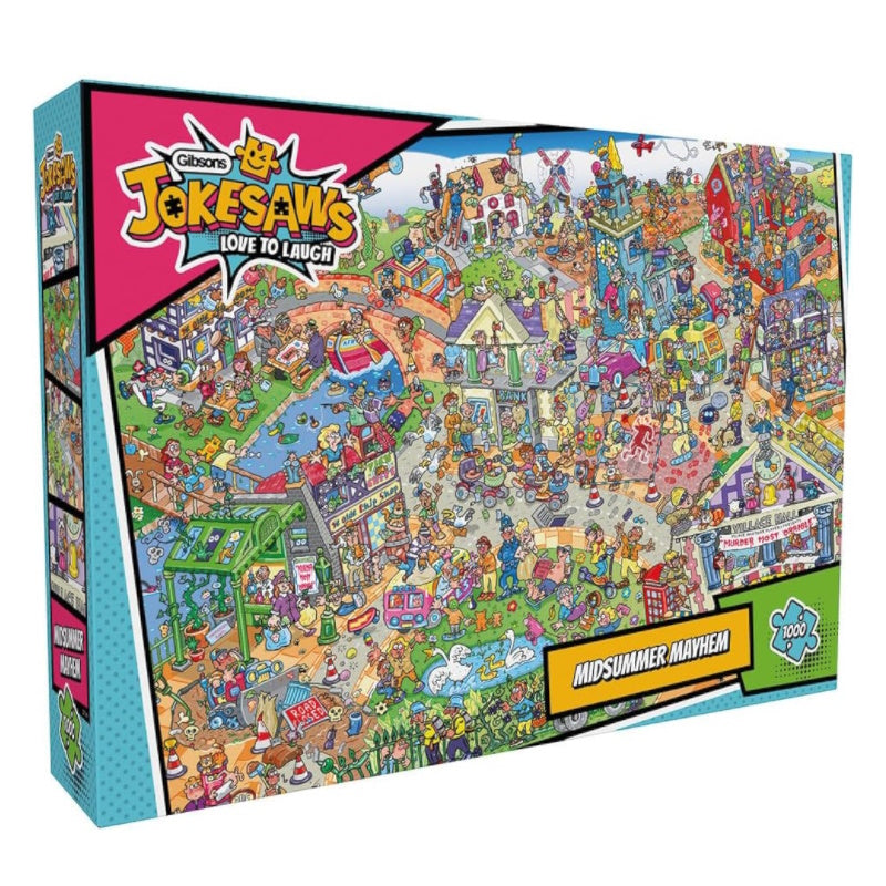 Gibsons 1000 Piece Jokesaws: Midsummer Mayhem