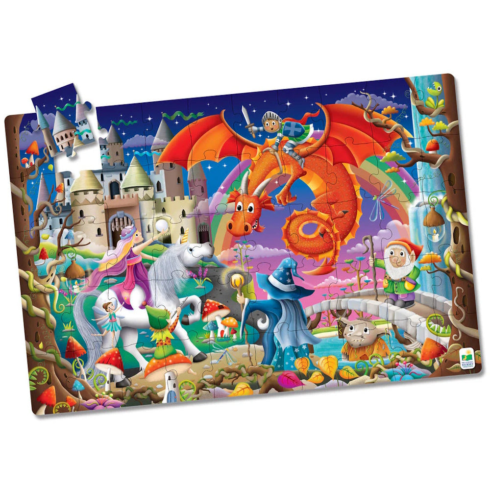 Glow in the Dark 100 Piece Puzzle - Fantasy