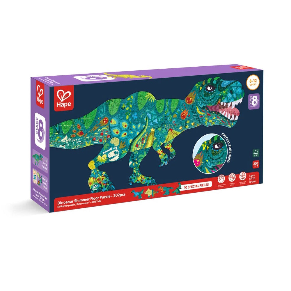 Hape 202 Piece Floor Puzzle - Dinosaur