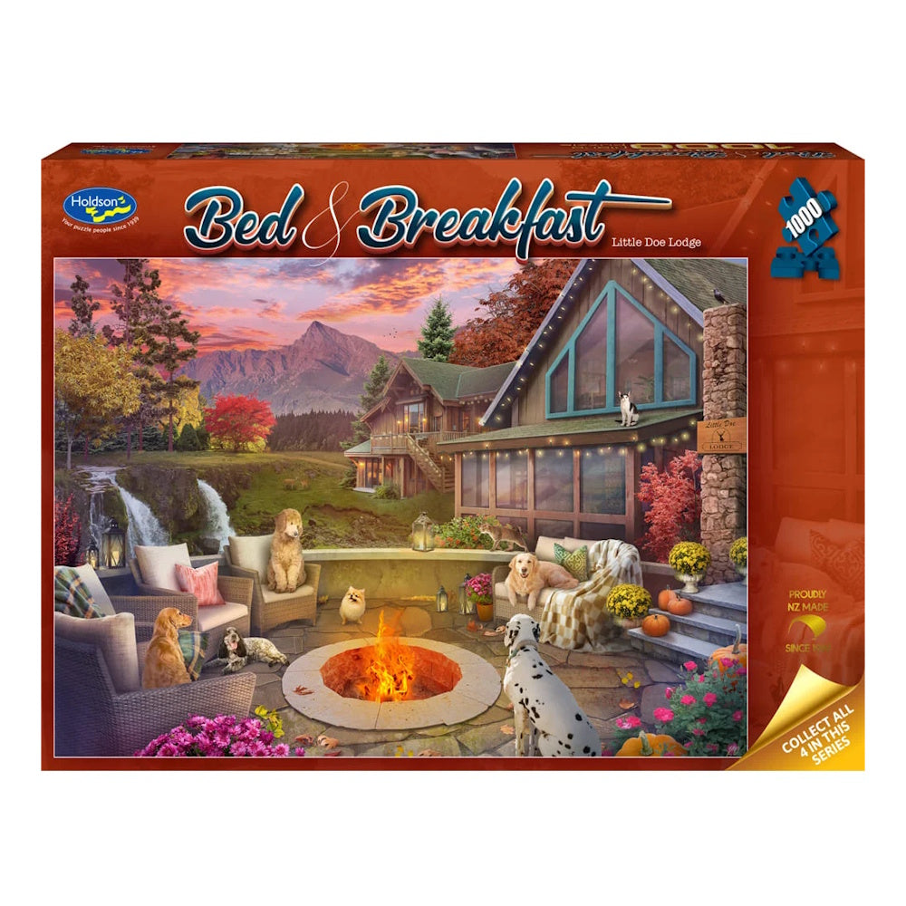 Holdson Bed & Breakfast 1000 Piece Puzzle - Little Doe Lodge