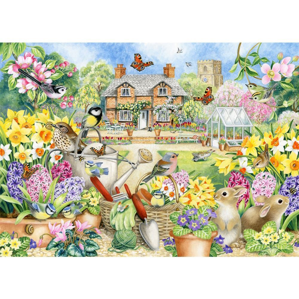 Holdson Cottage Cuties 500XL Piece Puzzle - The Joy of Spring