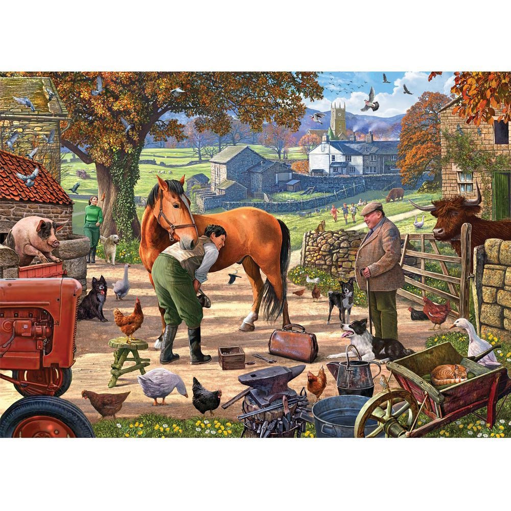 Holdson Horse & Hound 1000 Piece Puzzle - Country Vet