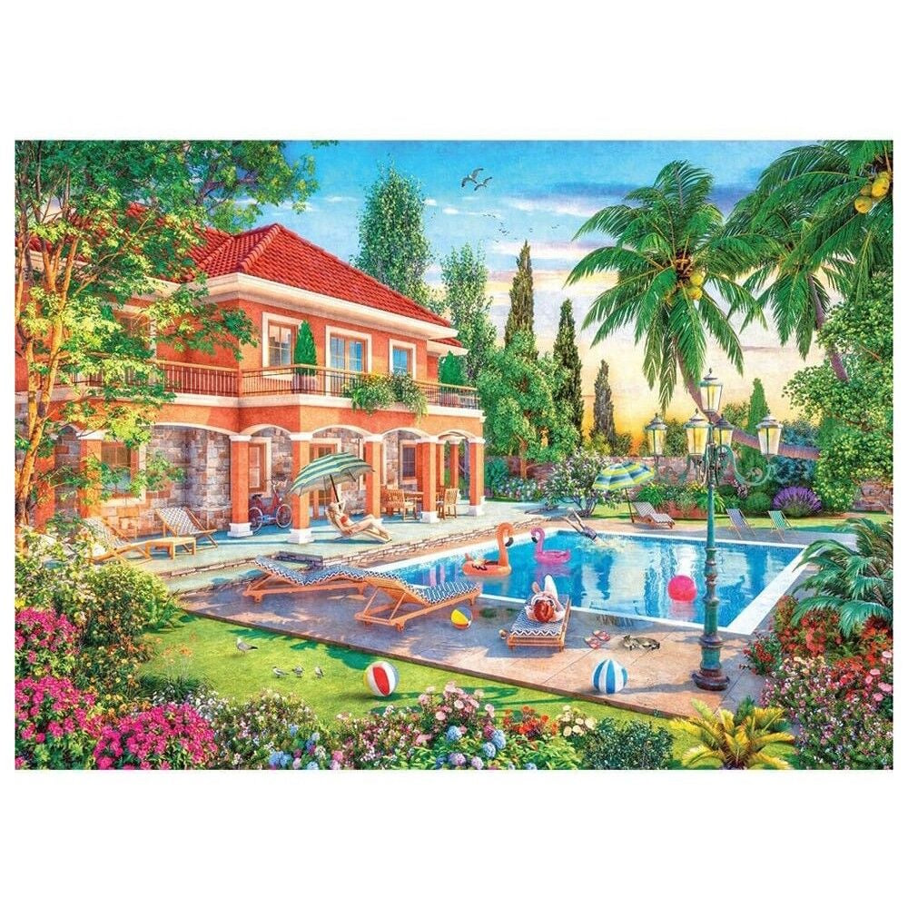 Holdson House & Home 1000 Piece Puzzle - Sunny Villa