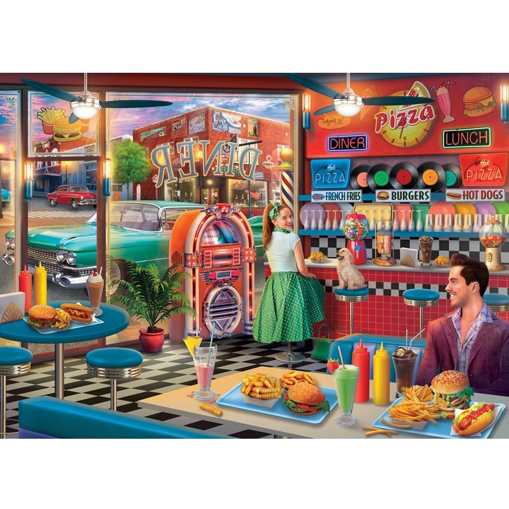 Holdson Park & Dine 1000 Piece Puzzle - Pizza Landing