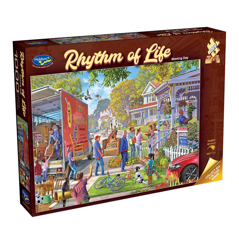 Holdson Rhythm of Life 1000 Piece Puzzle - Moving Day