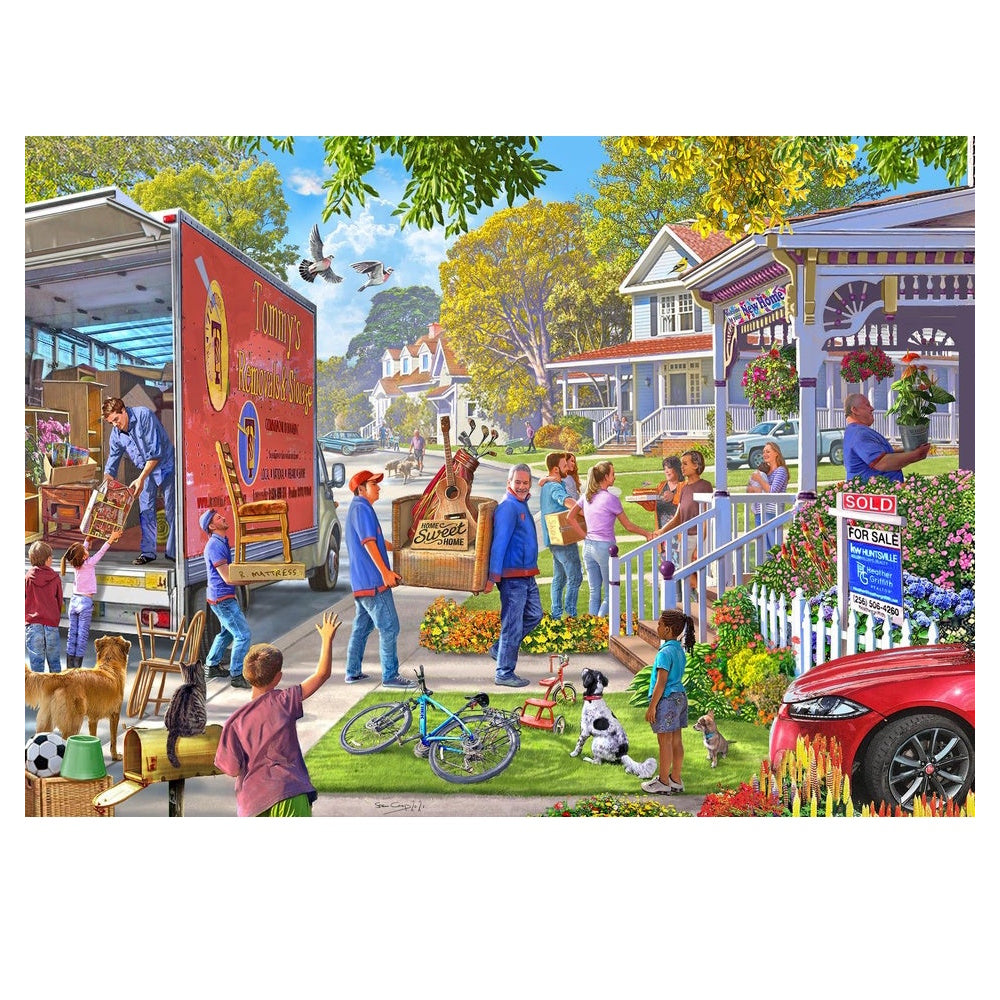 Holdson Rhythm of Life 1000 Piece Puzzle - Moving Day