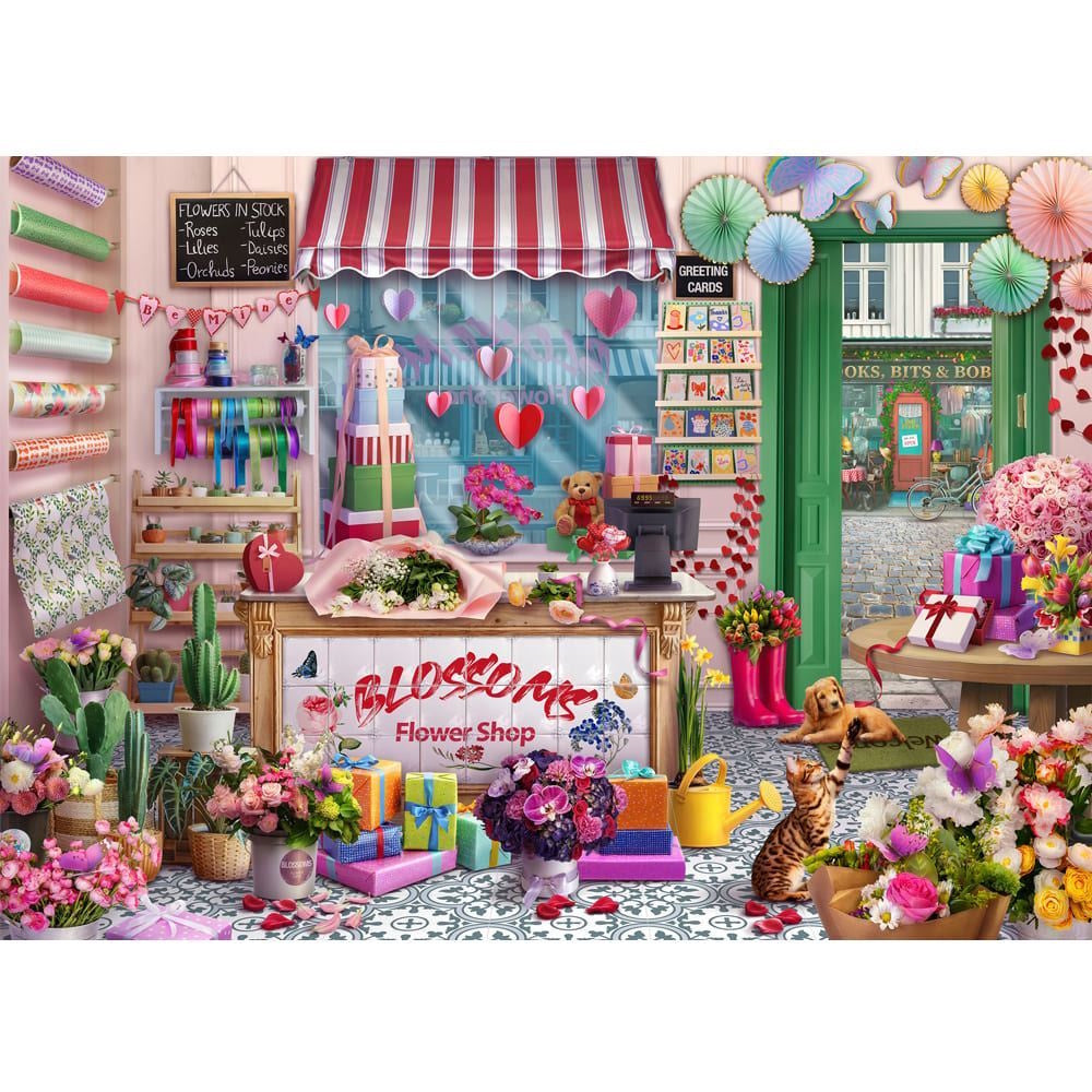 Holdson Streetwise Treasures 1000 Piece Puzzle - Blossom Shop