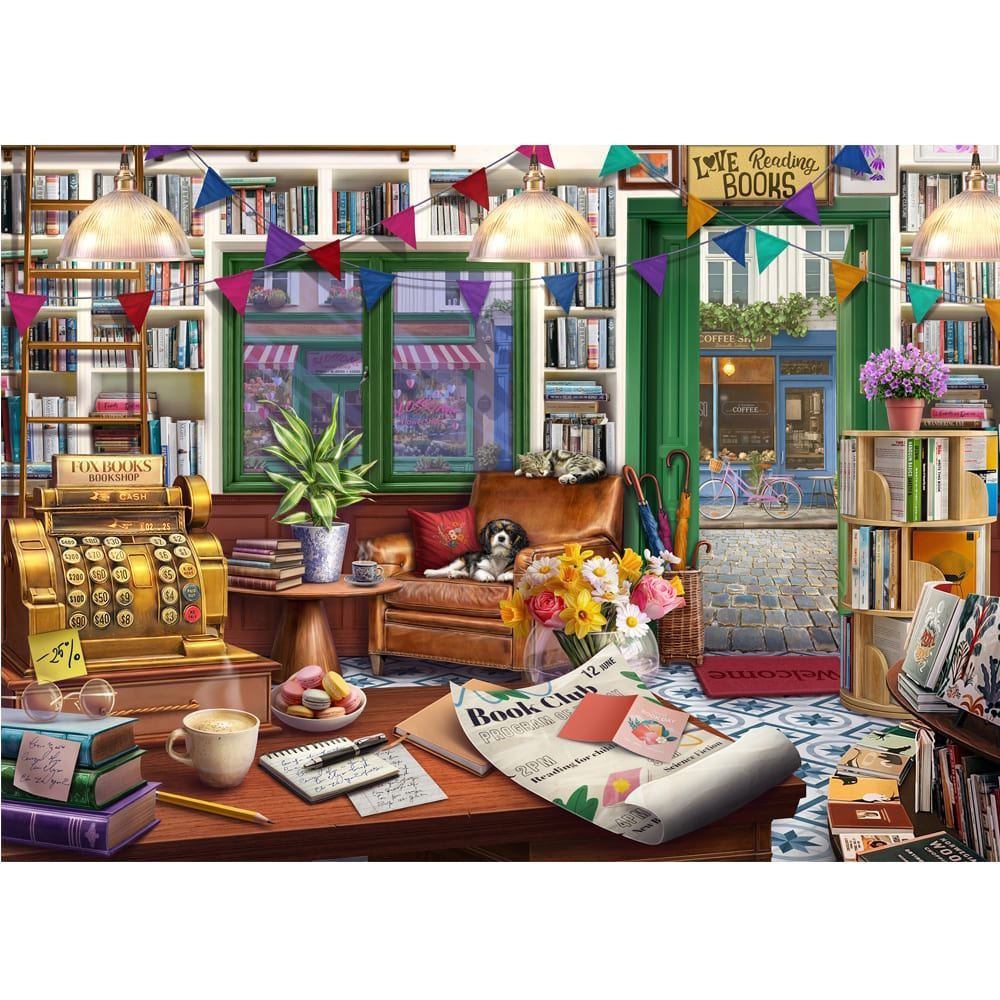 Holdson Streetwise Treasures 1000 Piece Puzzle - Book Lovers Shop