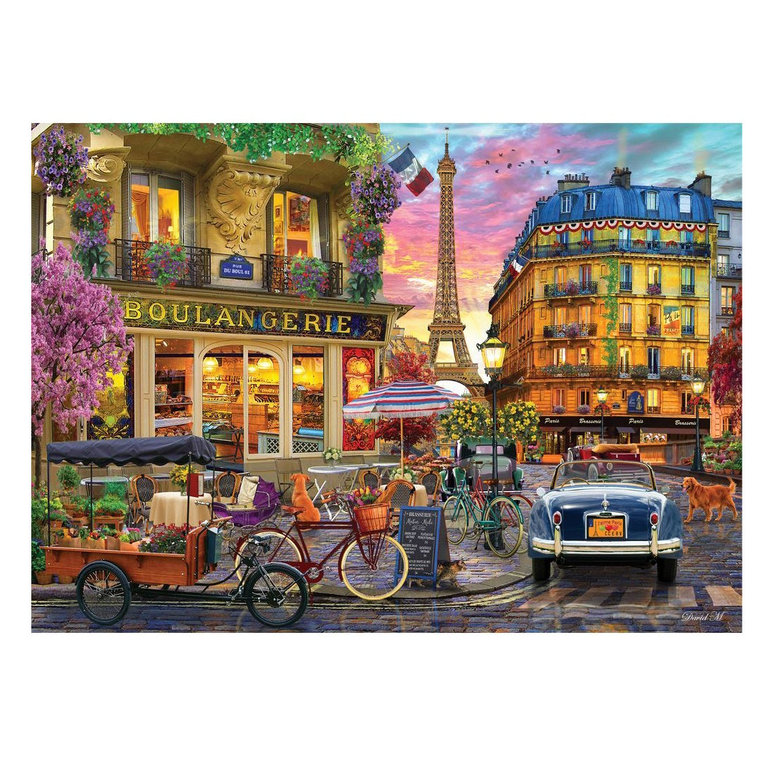 Holdson Travel Abroad 1000 Piece Puzzle - Boulangerie, Paris