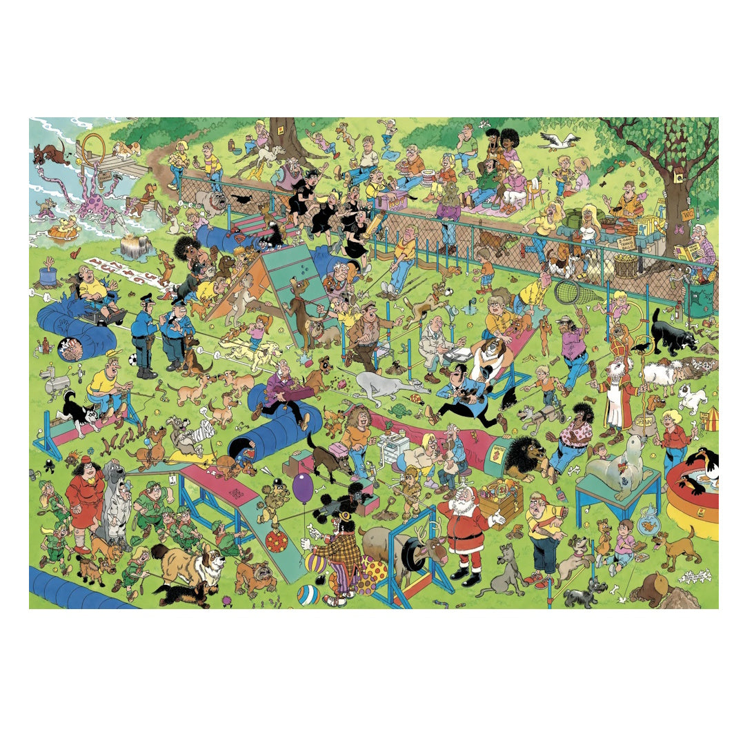Holdson van Haasteren 1000 Piece Puzzle - Dog Parkour