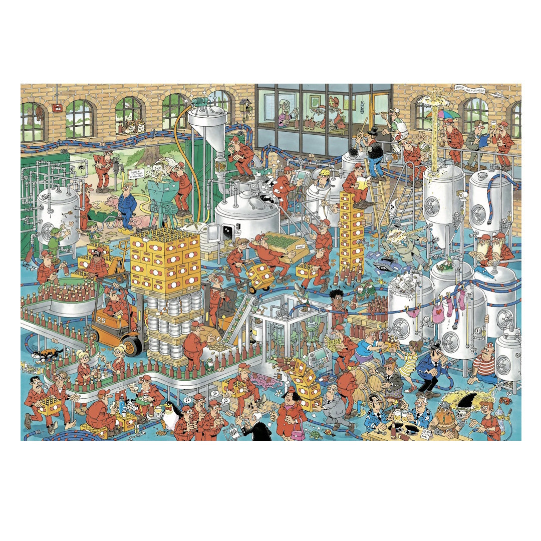 Holdson van Haasteren 1000 Piece Puzzle - The Craft Brewery