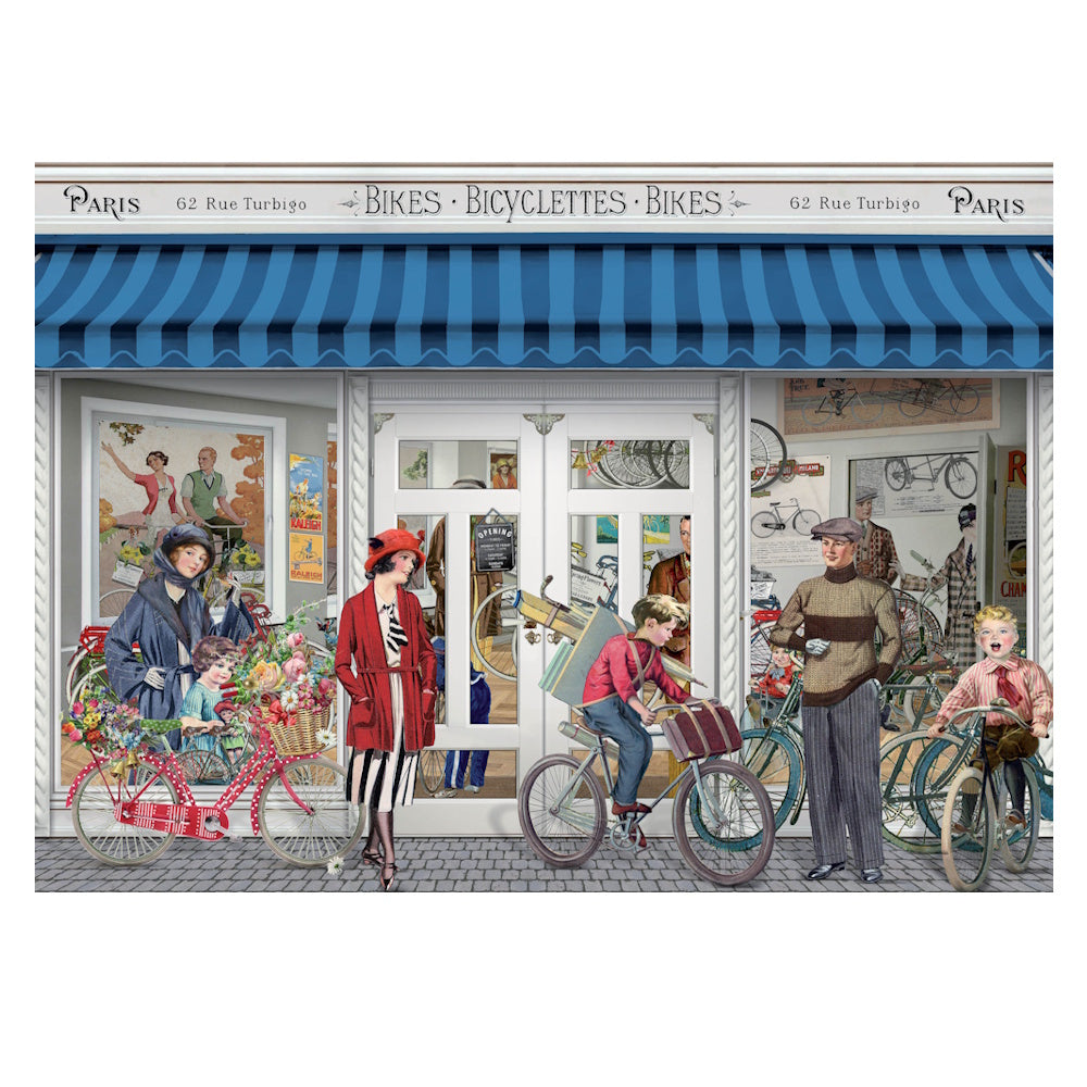 Holdson Victorian Day Out 1000 Piece Puzzle - Bikes, Bicyclettes, Bikes