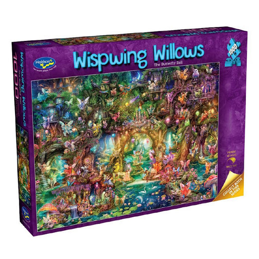 Holdson Wispwing Willows 1000 Piece Puzzle - The Butterfly Ball
