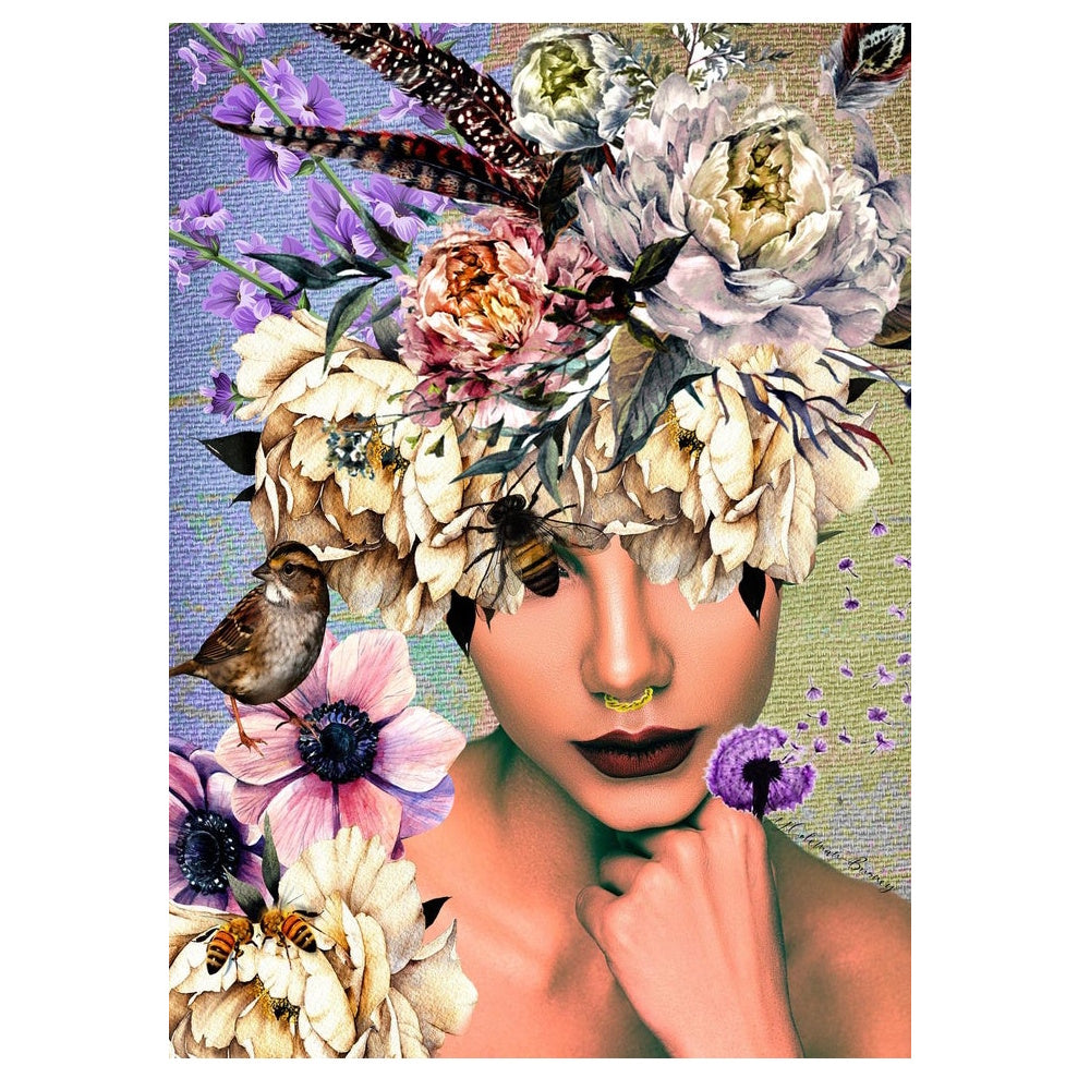 Holdson Women in Bloom 1000 Piece Puzzle - Bloom Bee Beautiful