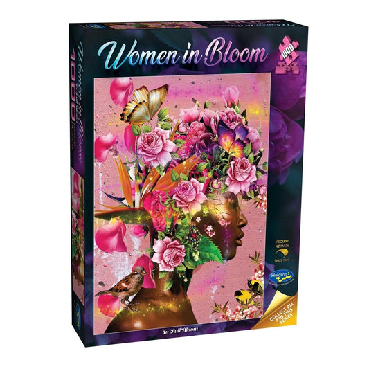 Holdson Women in Bloom 1000 Piece Puzzle - In Full Bloom