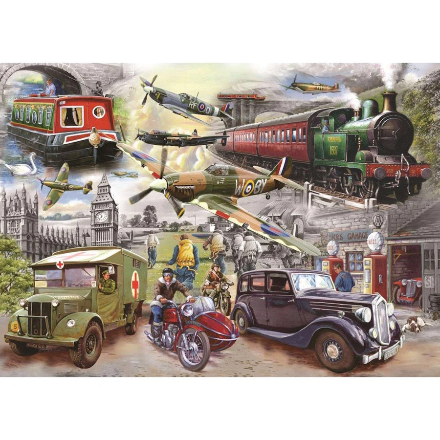 House of Puzzles 1000 Piece Puzzle - Fading Memories