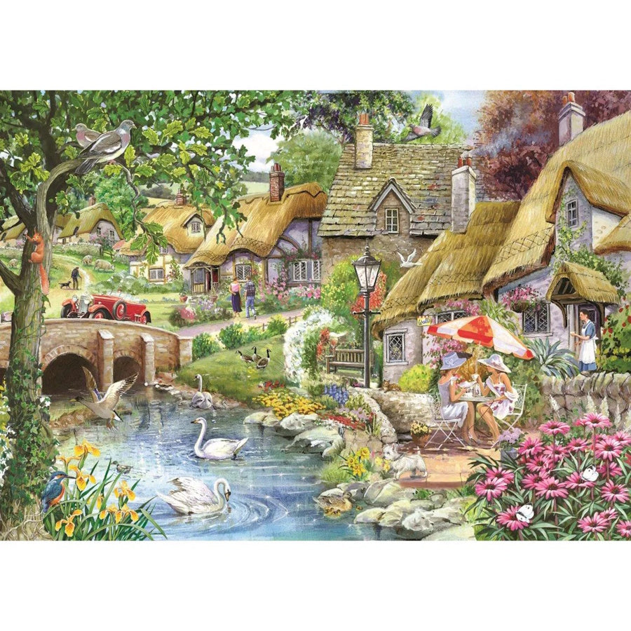 House of Puzzles 1000 Piece Puzzle - Morning Coffee