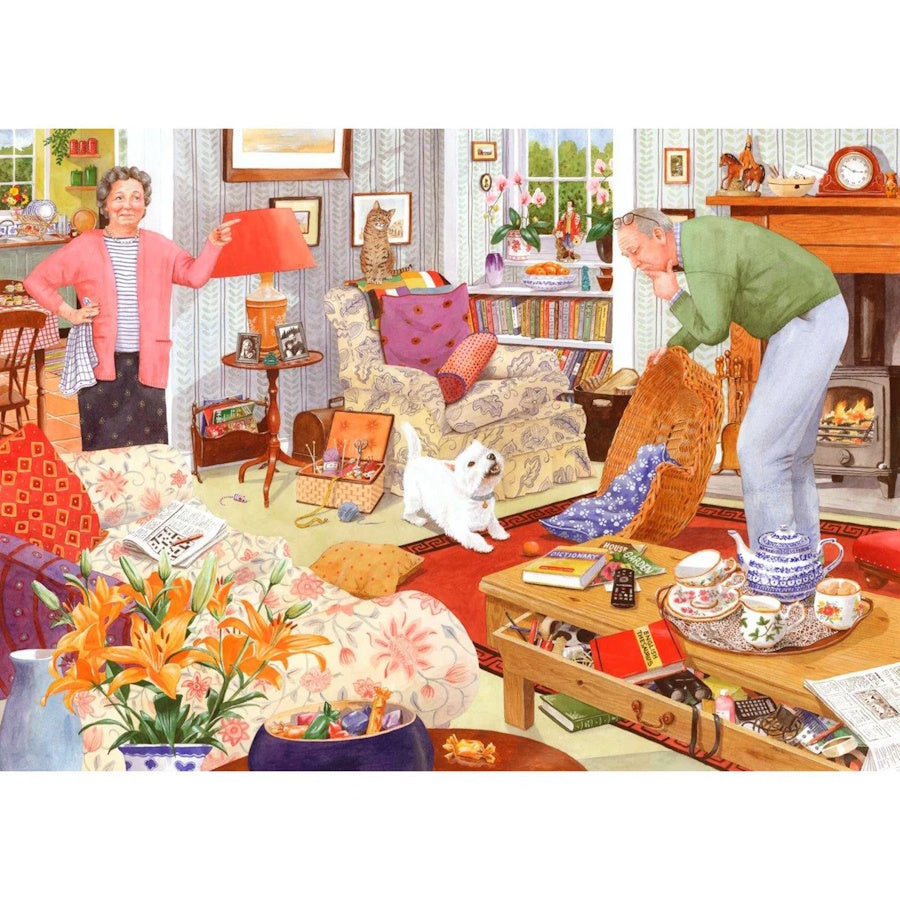 House of Puzzles 1000 Piece Puzzle - Where Are My Glasses