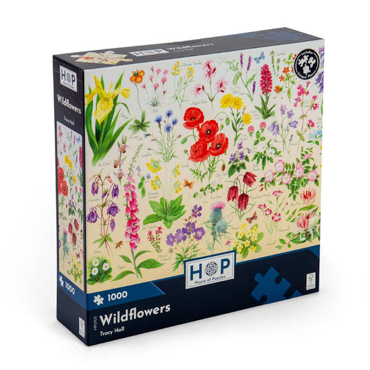 House of Puzzles 1000 Piece Puzzle - Wildflowers