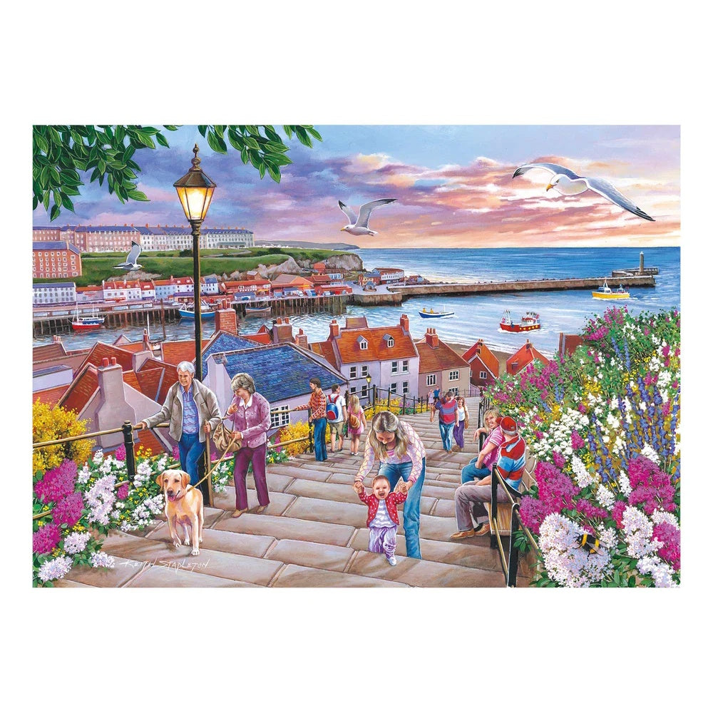 House of Puzzles 150 Piece Mini Puzzle - 199 Steps Whitby