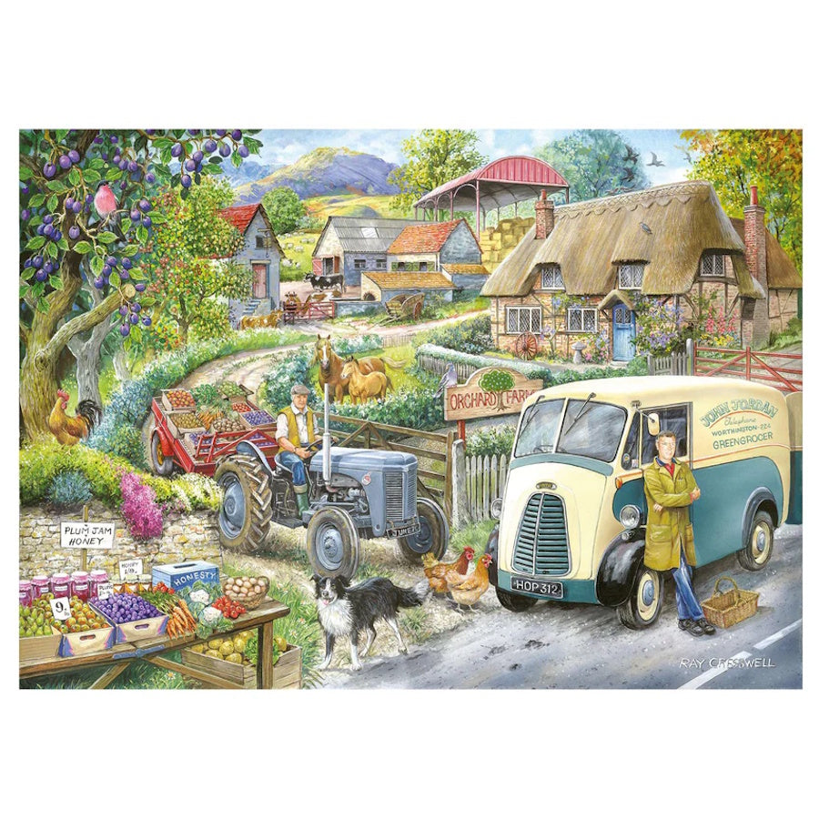 House of Puzzles 500 Piece Puzzle - Plum Jam