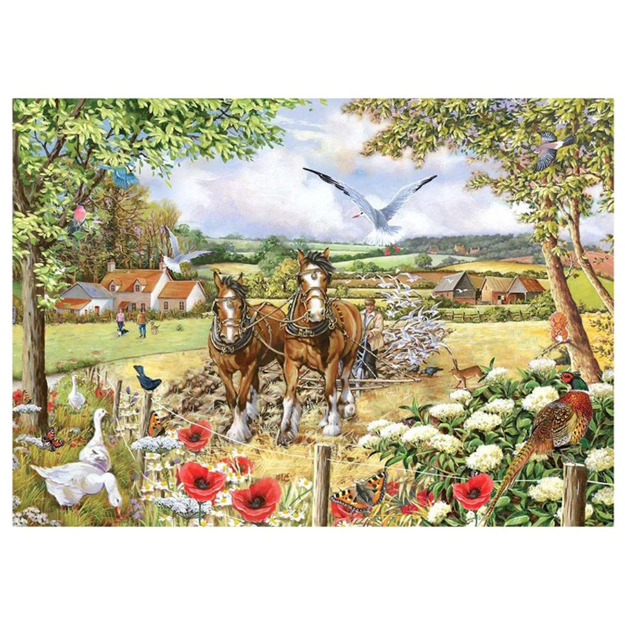 House of Puzzles BIG 250 Piece Puzzle - Bonnie & Clyde