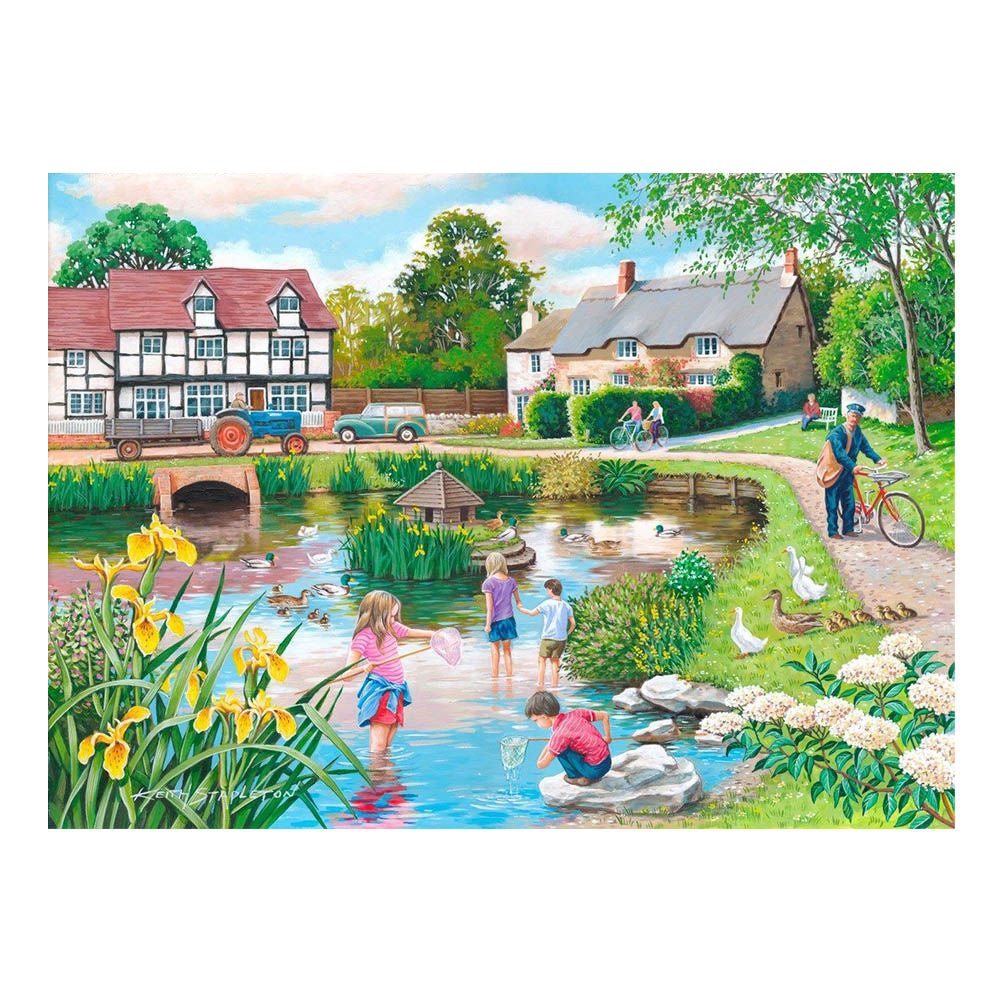 House of Puzzles BIG 250 Piece Puzzle - Duck Pond