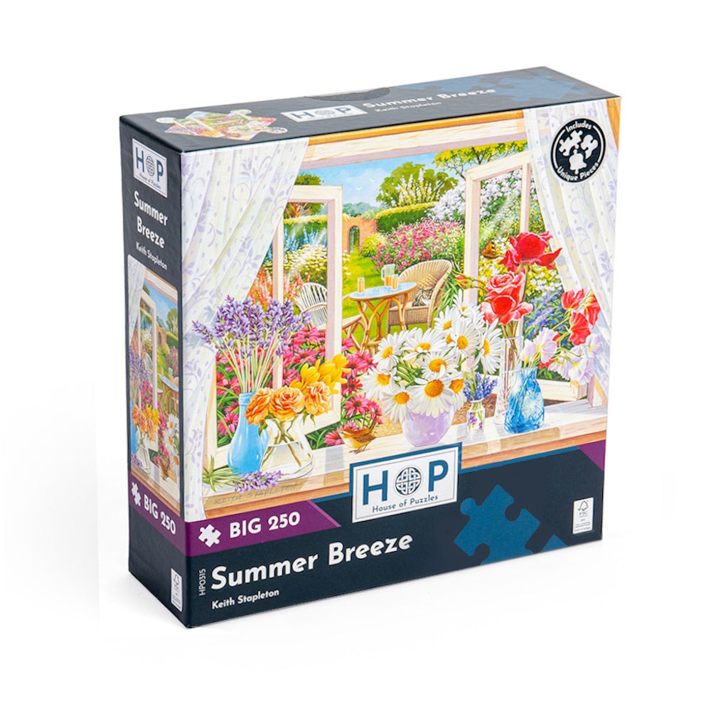 House of Puzzles BIG 250 Piece Puzzle - Summer Breeze