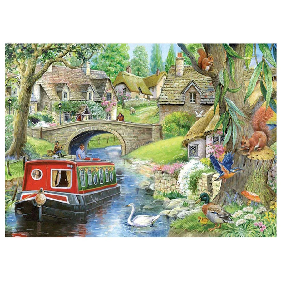 House of Puzzles BIG 250 Piece Puzzle - Taking It Easy