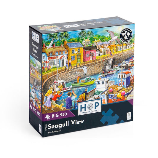 House of Puzzles BIG 250 Piece Puzzle - Seagull View
