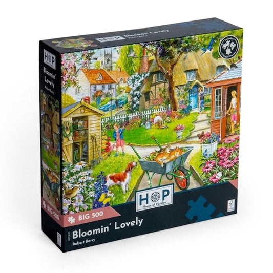 House of Puzzles BIG 500 Piece Puzzle - Bloomin' Lovely
