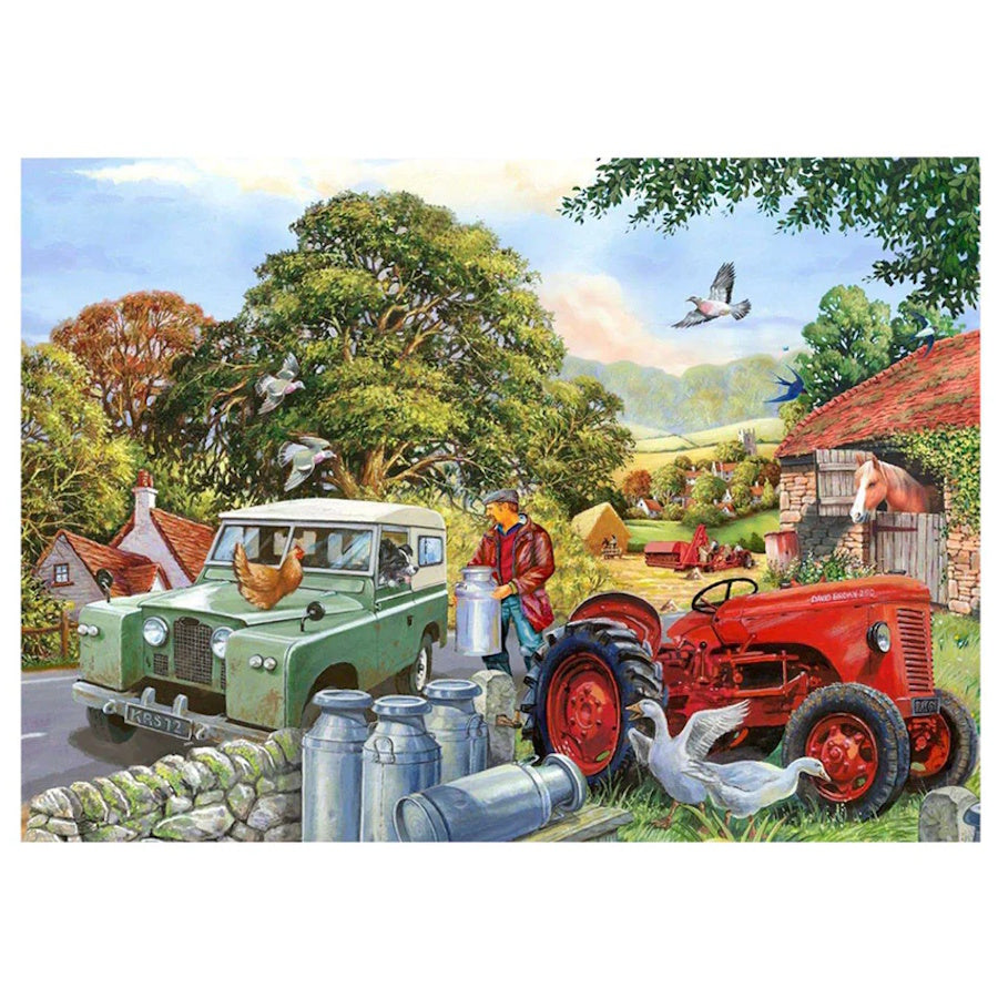 House of Puzzles BIG 500 Piece Puzzle - Bob & His Dog