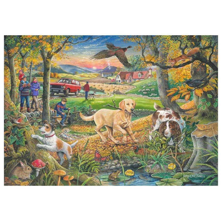 House of Puzzles BIG 500 Piece Puzzle - Catch Me If You Can