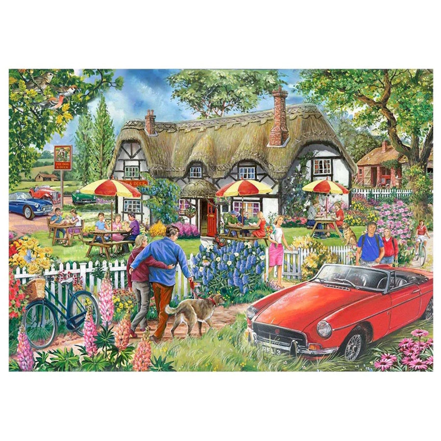 House of Puzzles BIG 500 Piece Puzzle - Country Pub