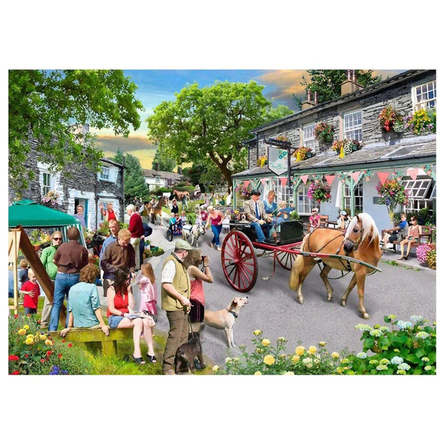 House of Puzzles BIG 500 Piece Puzzle - Pony Parade