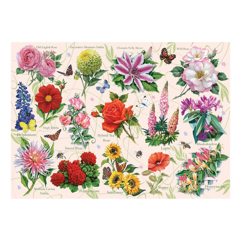 House of Puzzles BIG 500 Piece Puzzle - Full Bloom