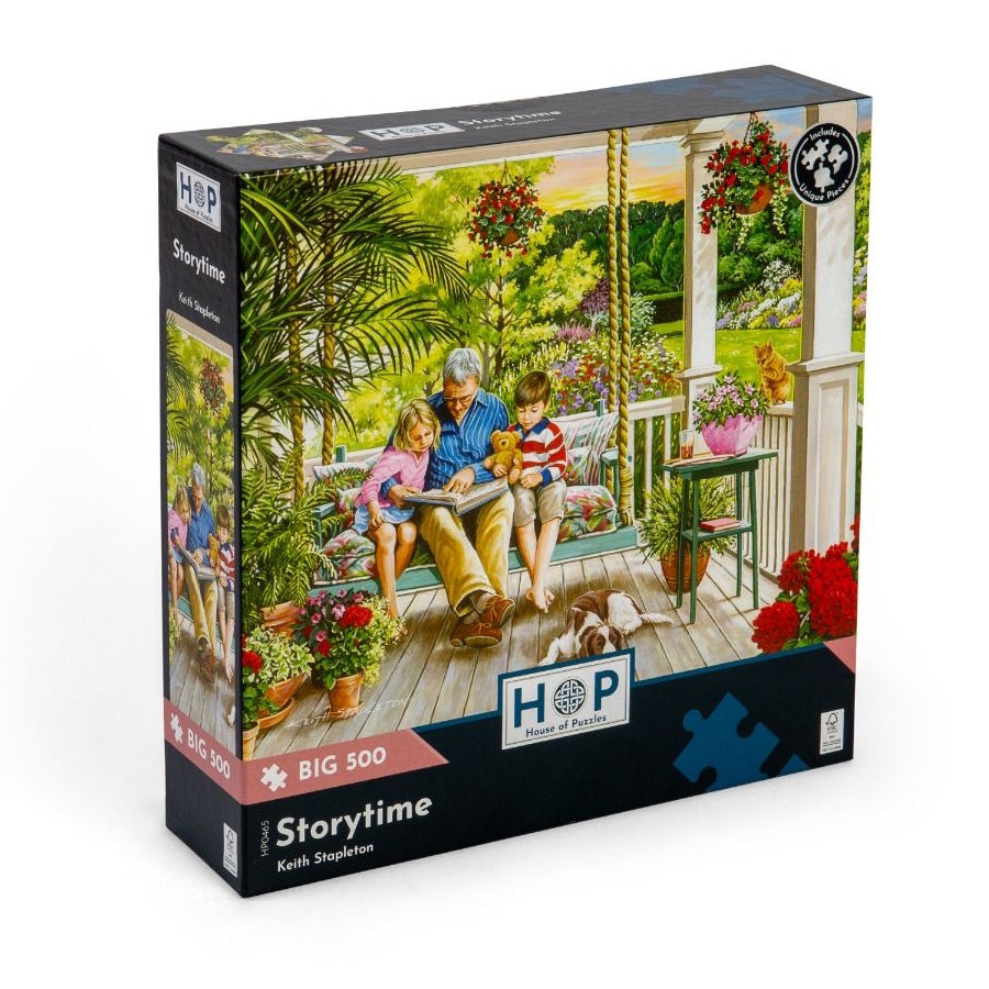 House of Puzzles BIG 500 Piece Puzzle - Storytime