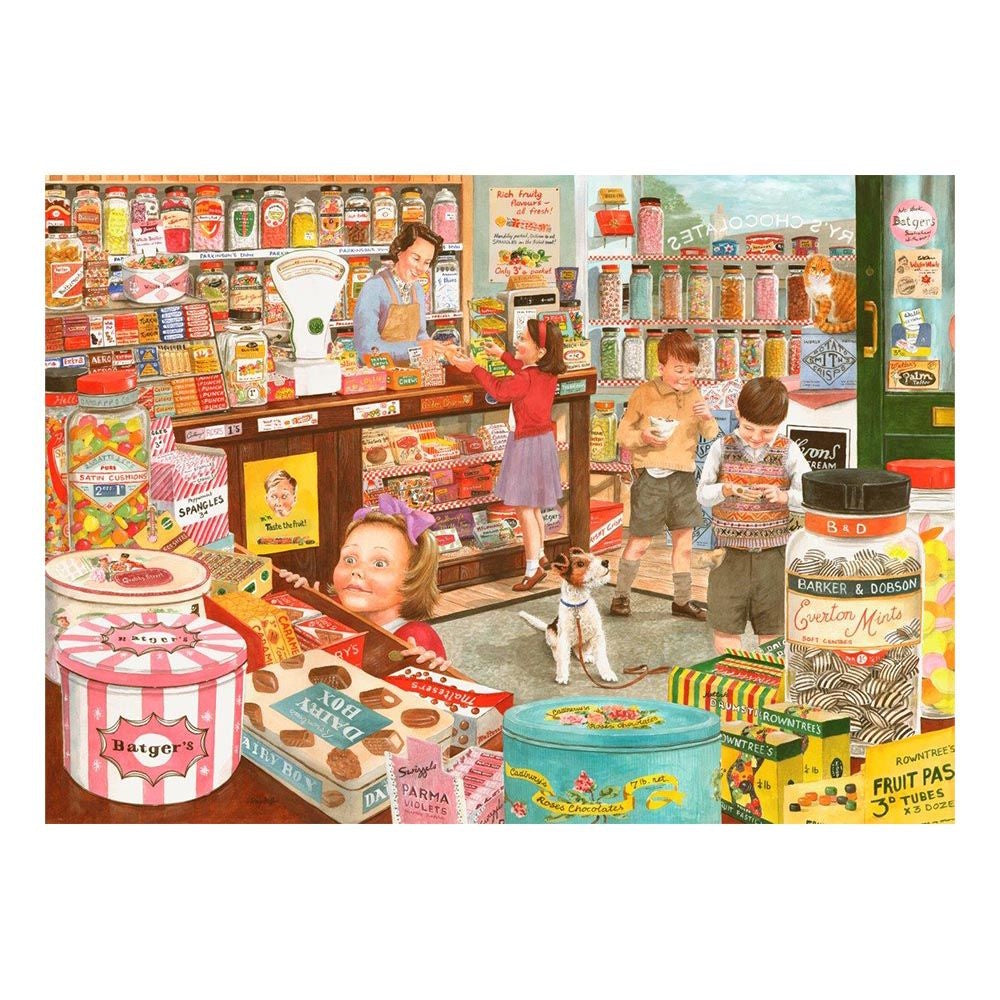 House of Puzzles BIG 500 Piece Puzzle - Thrupenny Bits