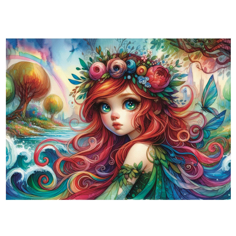JaCaRou 1000 Piece Puzzle - Magical Azure Stare