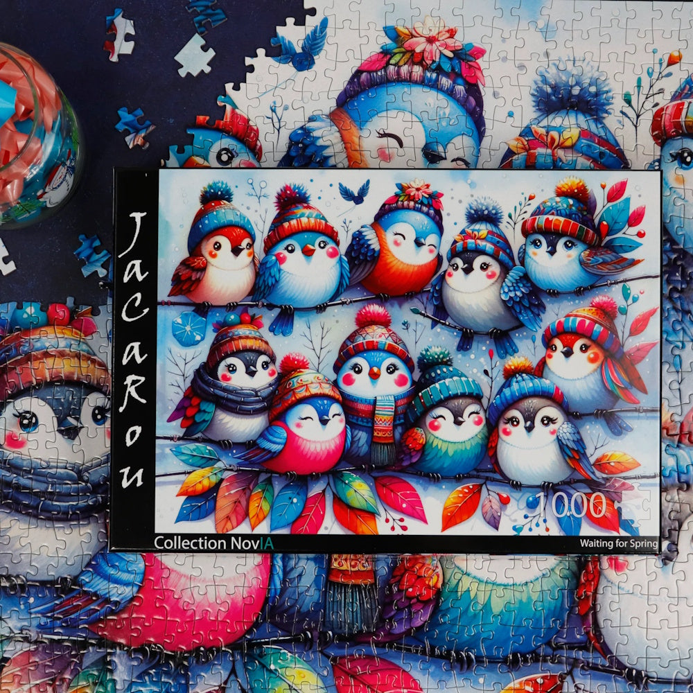 JaCaRou 1000 Piece Puzzle - Waiting for Spring