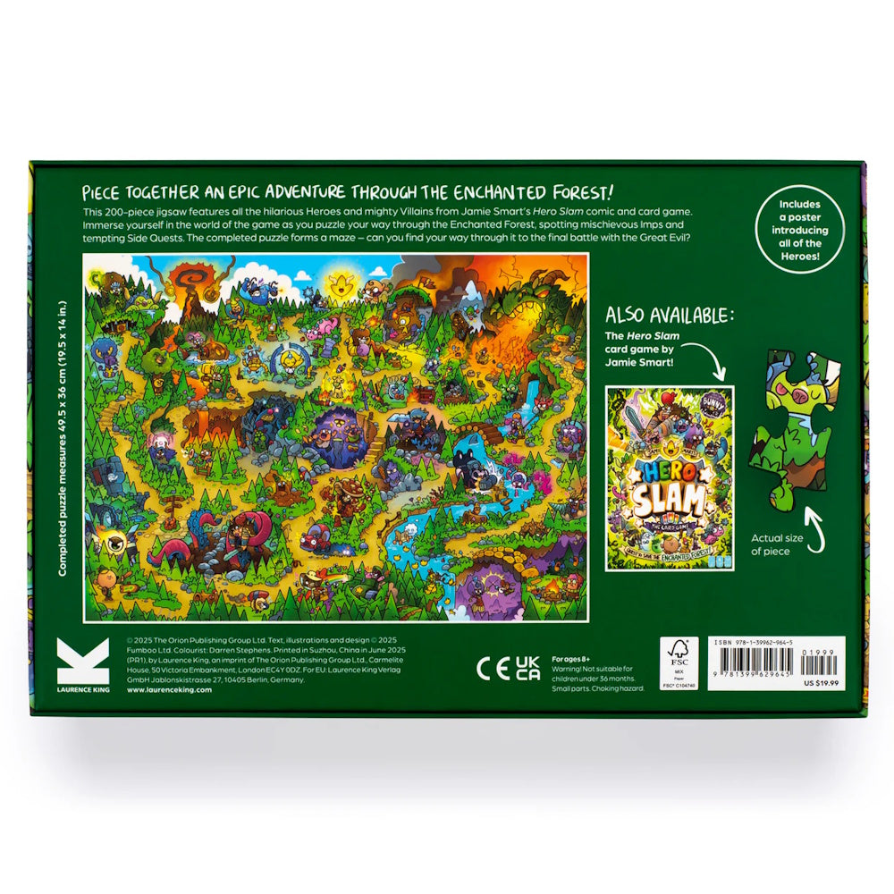 Jamie Smart’s Hero Slam 200 Piece Jigsaw Puzzle