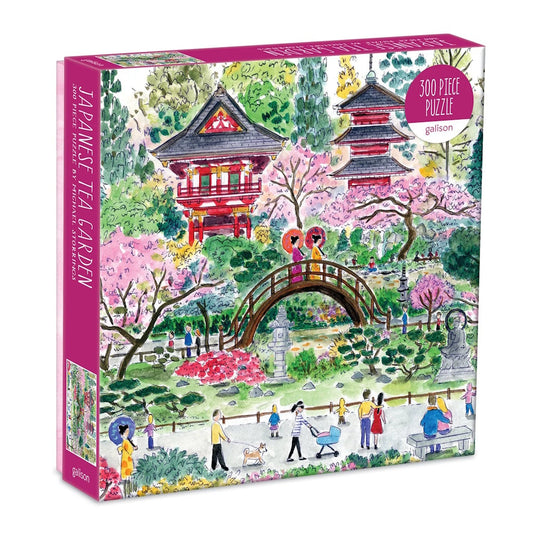 Galison 300 Piece Puzzle - Michael Storrings Japanese Tea Garden